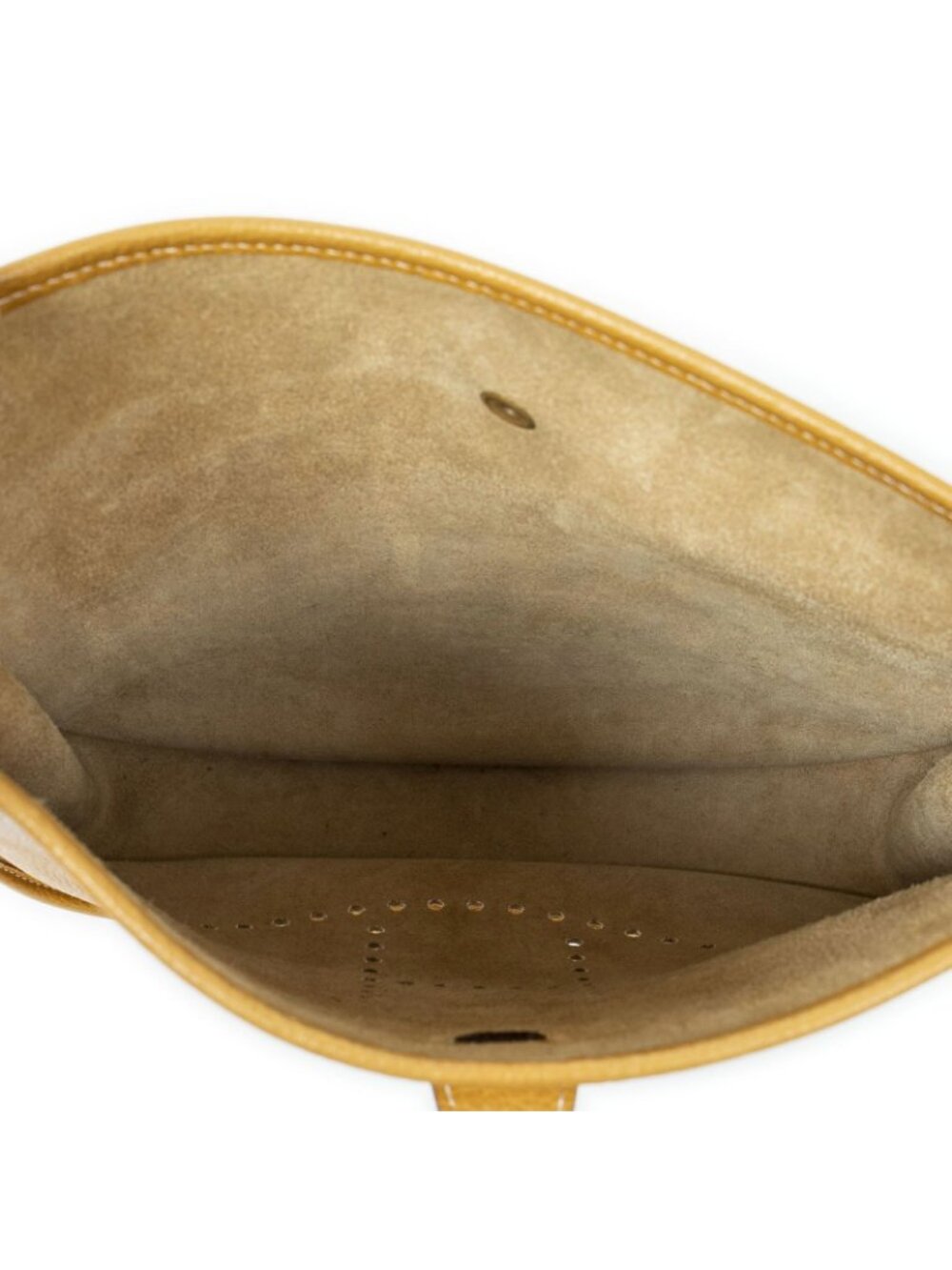 Hermes Evelyne I Natural Sable Taurillon Clemence Leather Messenger - Picture 7 of 9